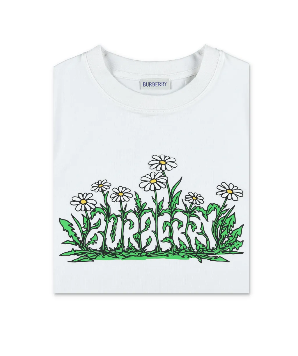 Daisy Logo Printed Crewneck T-Shirt