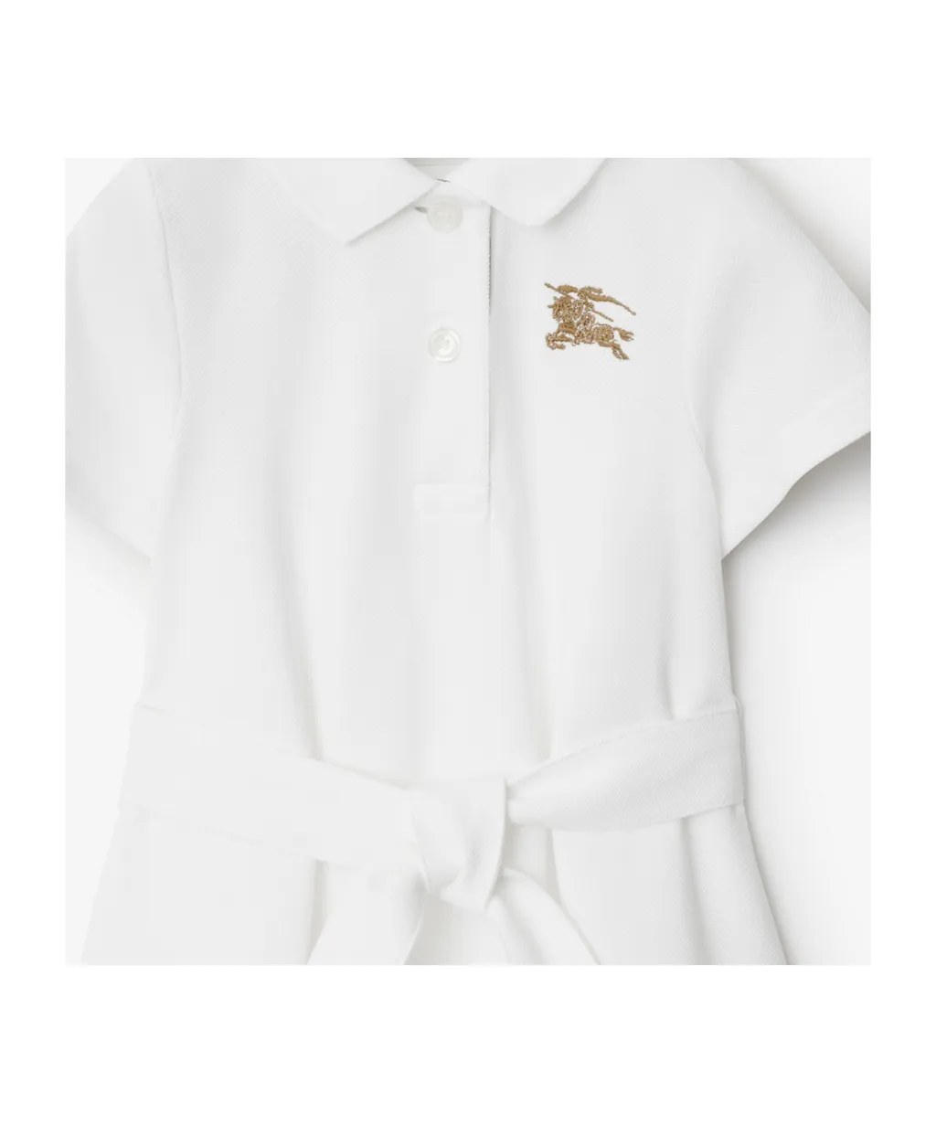 Logo-Embroidered Dress