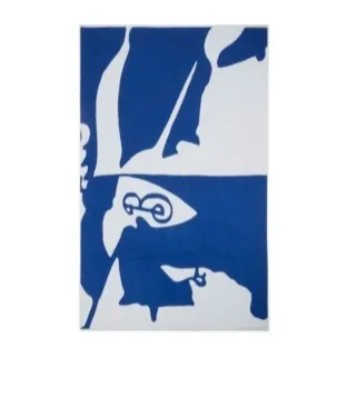 Ekd Logo Intarsia-Knit Bath Towel