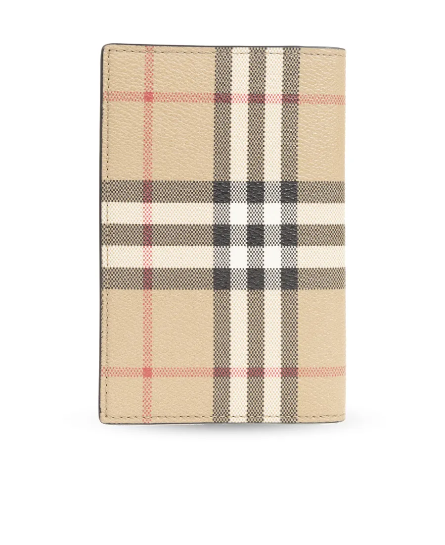 Checkered Bifold Wallet