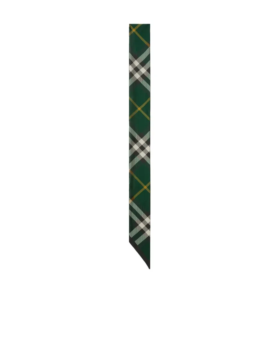 Vintage Check Pointed-Tip Scarf
