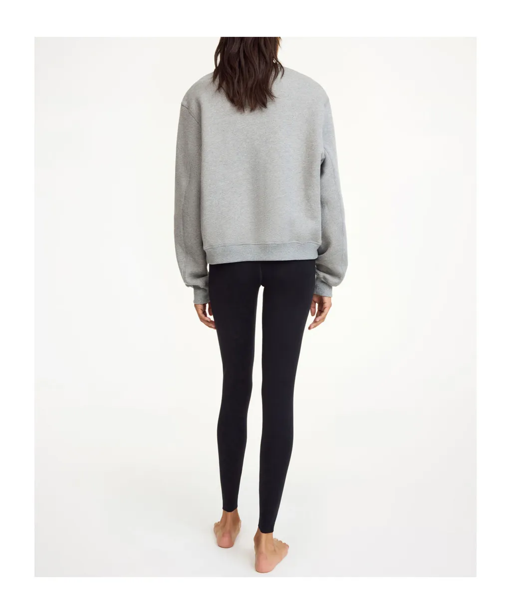 Embroidered-Logo Crew-Neck Sweatshirt