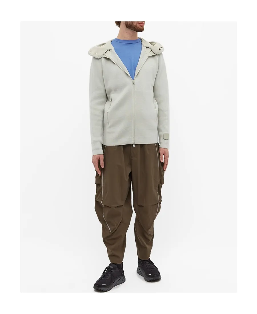 Felted-Wool Zipped Jacket