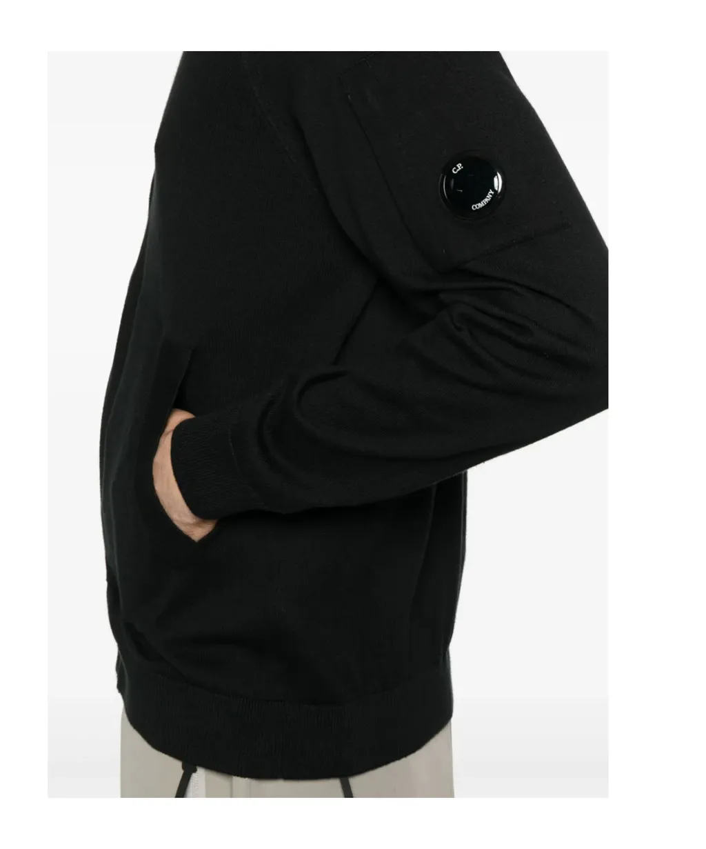 Lens-Detail Cardigan