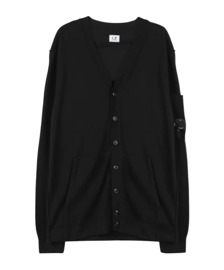 Lens-Detail Cardigan