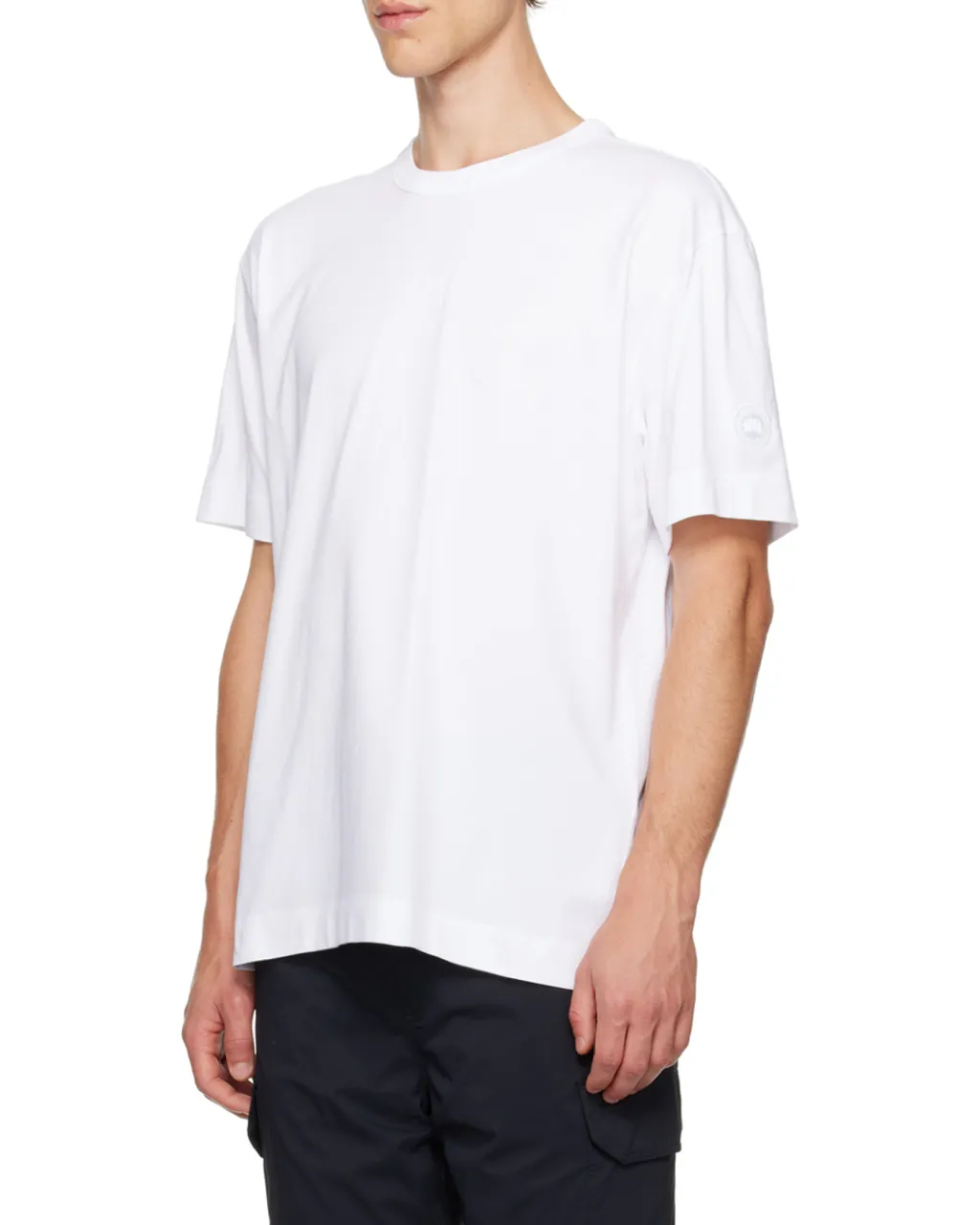 Logo-Patch Cotton T-Shirt