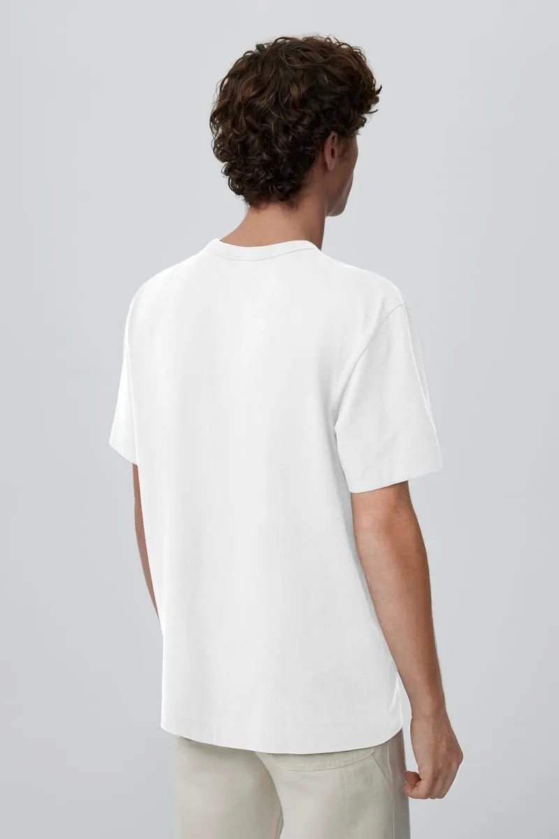 Logo-Patch Cotton T-Shirt