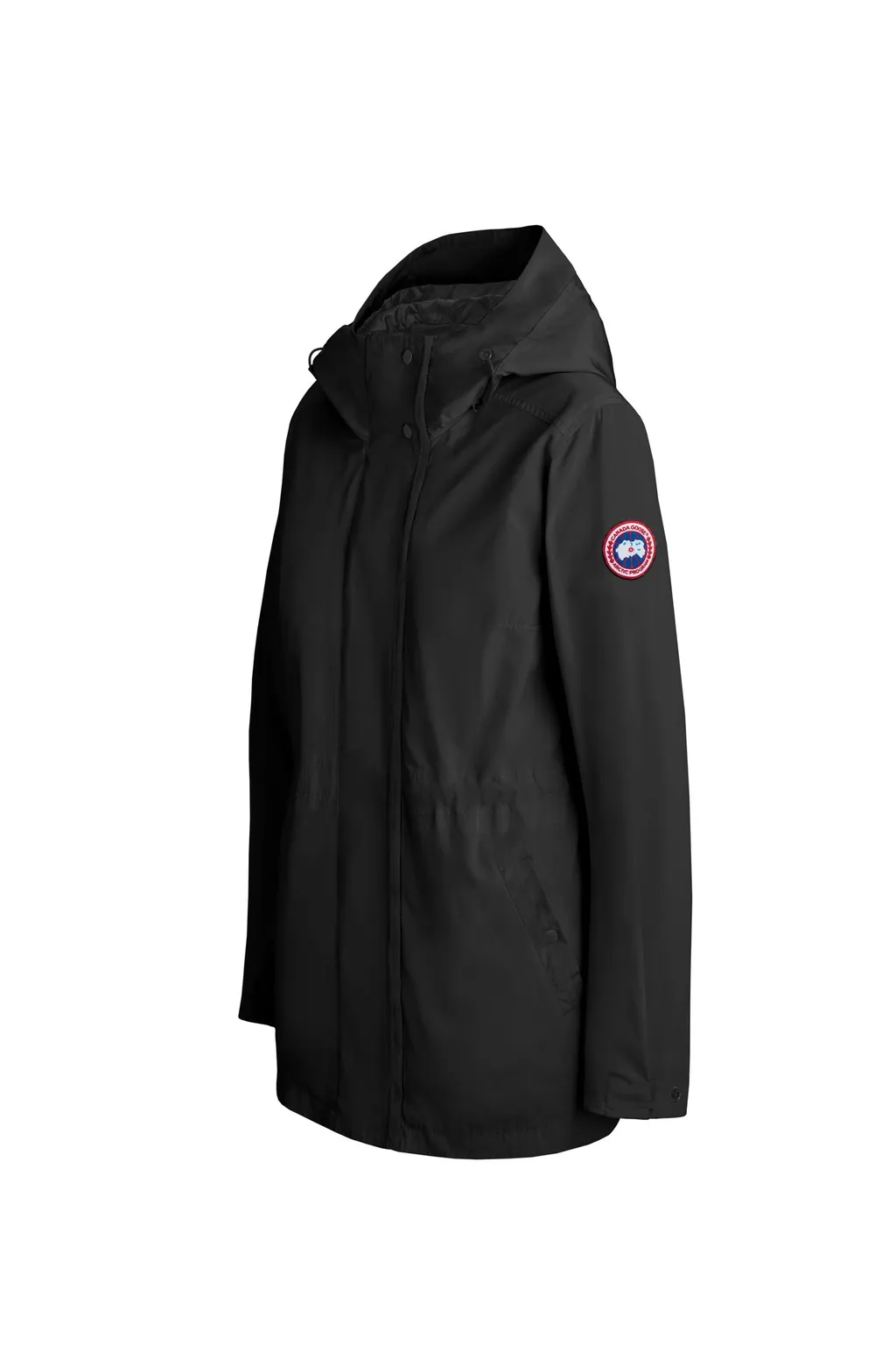Long-Sleeved Midi Hooded Parka