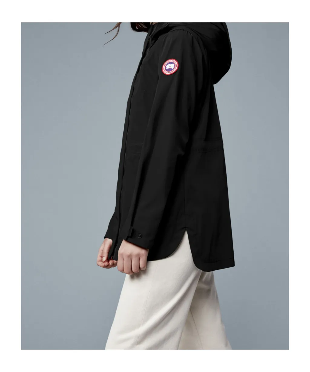 Long-Sleeved Midi Hooded Parka