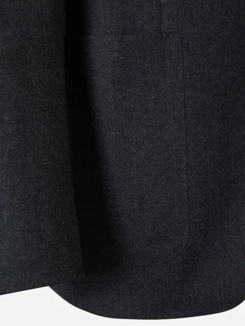 Single-Breasted Wool Blazer