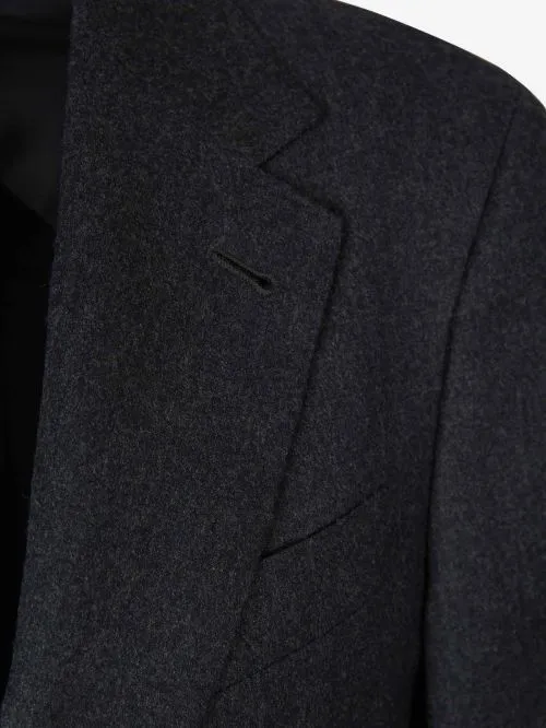 Single-Breasted Wool Blazer