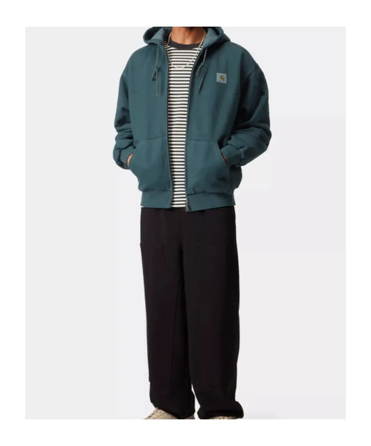 Vista Drawstring Zip-Up Hoodie