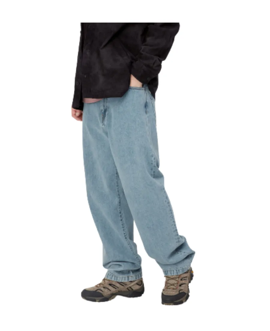 Logo Patch Wide Leg Jeans