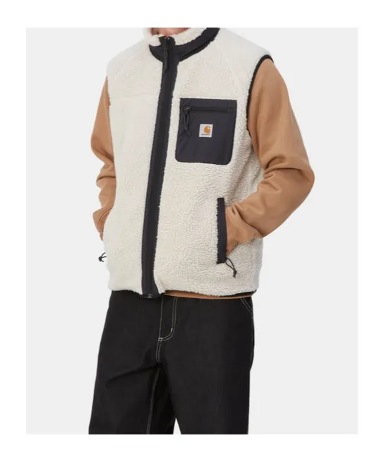Prentis Logo Patch Zipped Vest