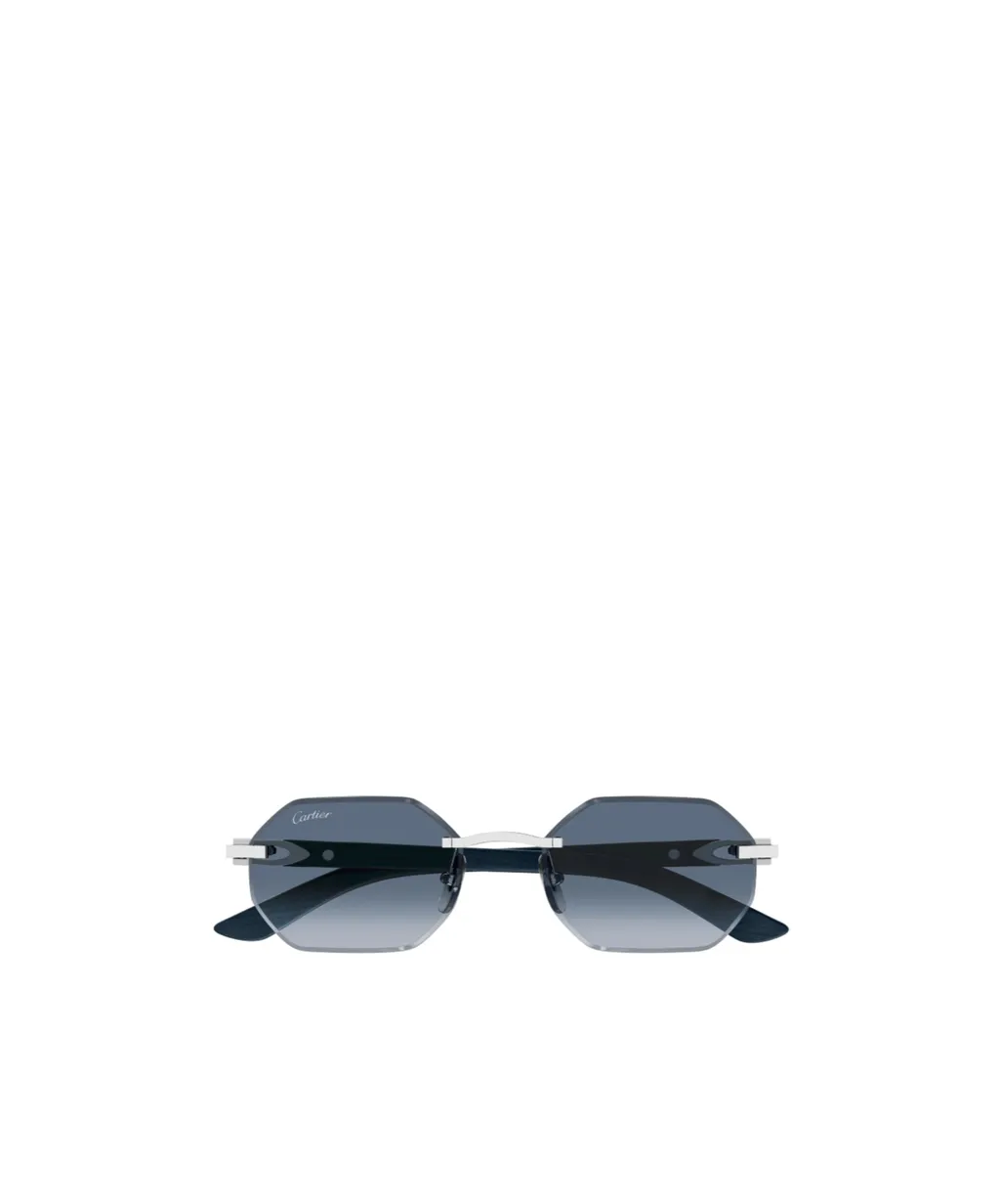 Geometric Frame Sunglasses