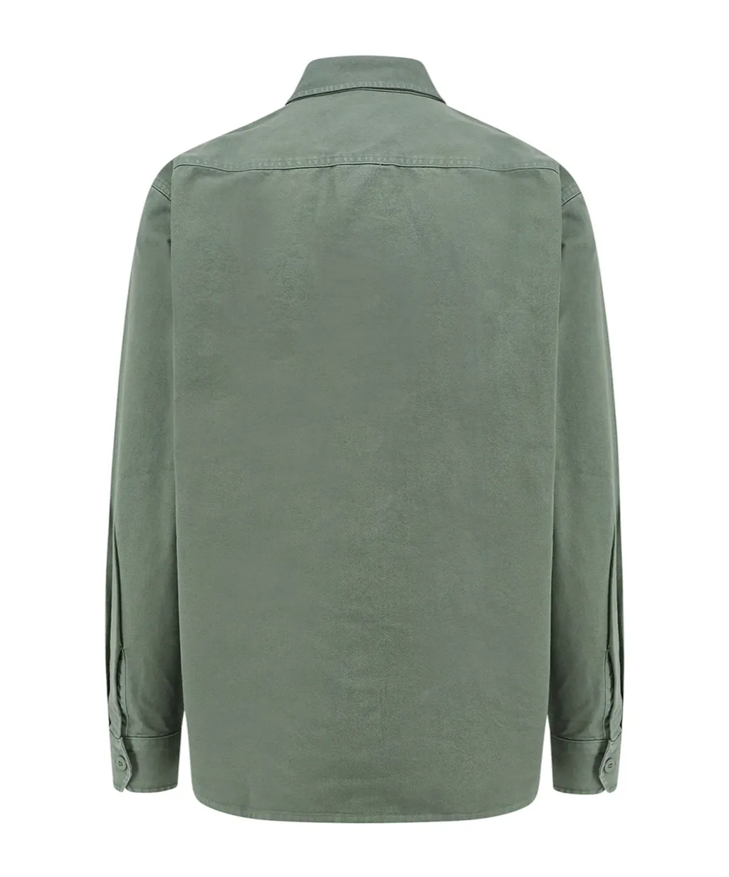 Reno Logo Patch Shirt Jacket