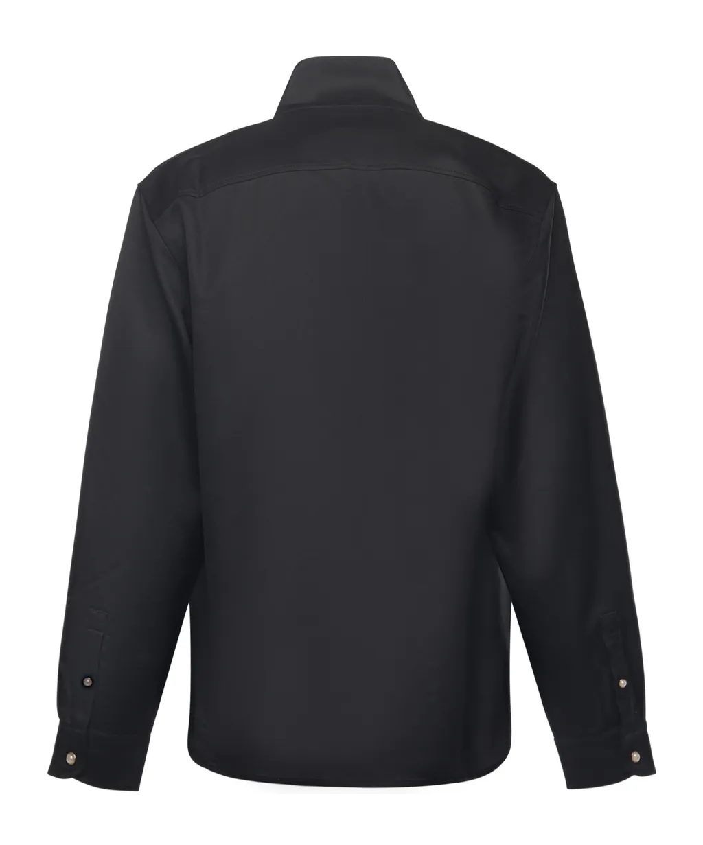 Pocket Zip-Up Shirt Jacket