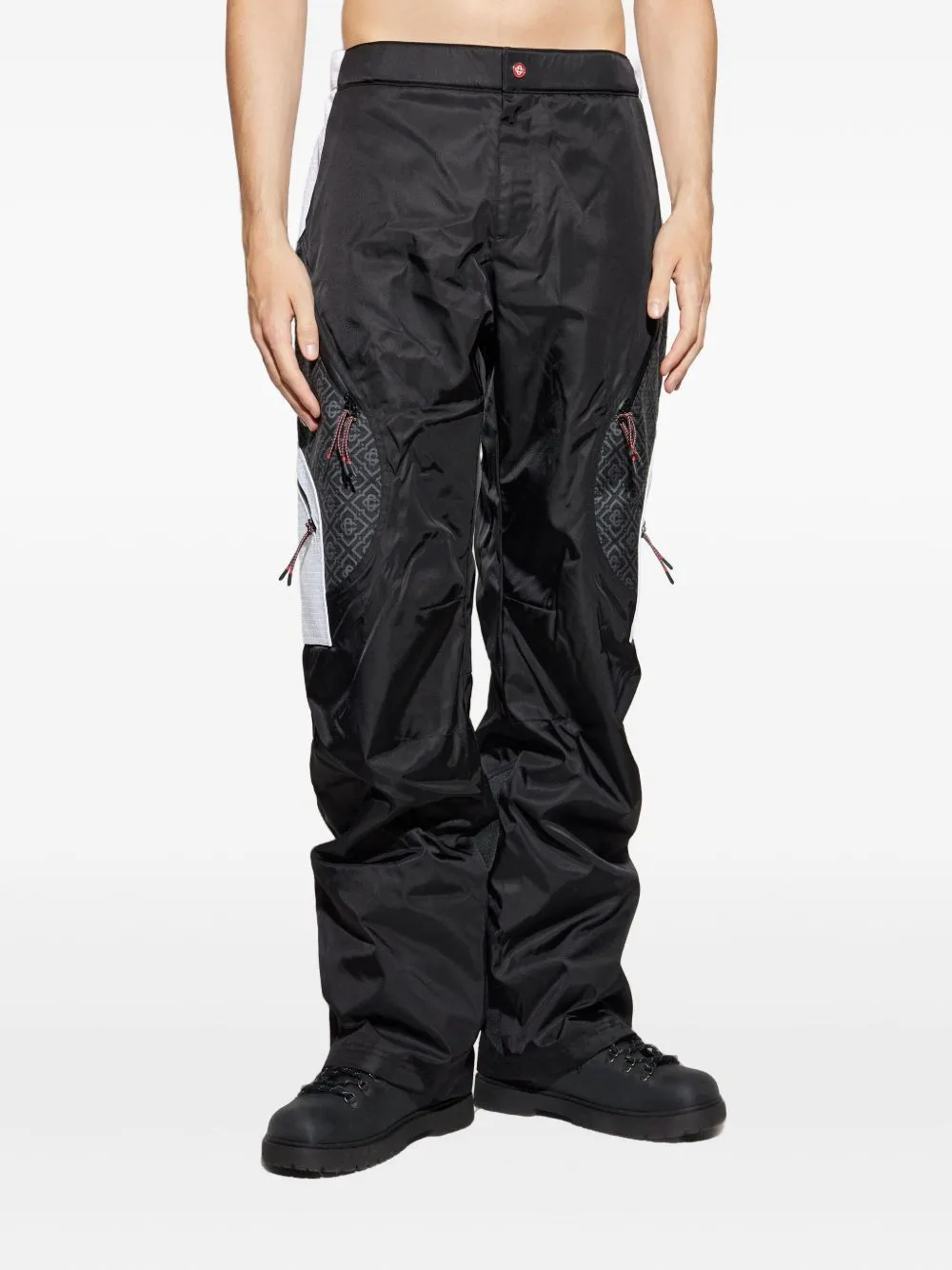 Letter-Pattern Casual Pants