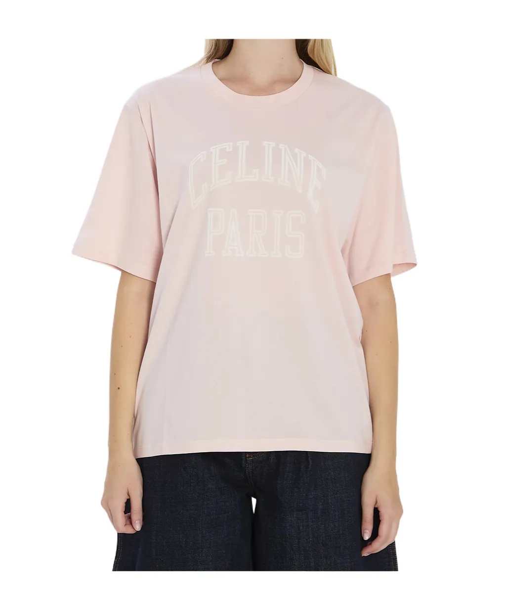 Loose T-Shirt In Cotton Jersey