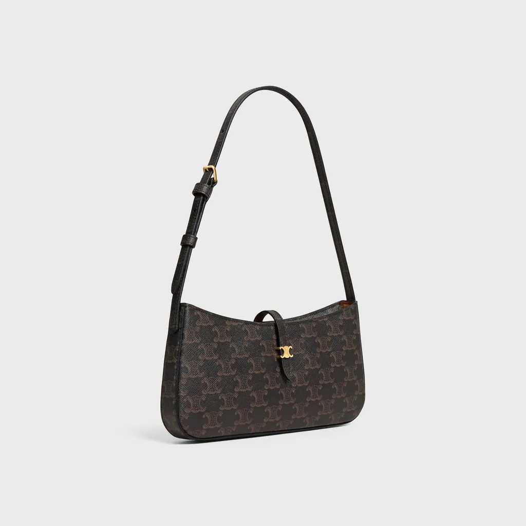 Tina Shoulder Bag In Triomphe Canvas