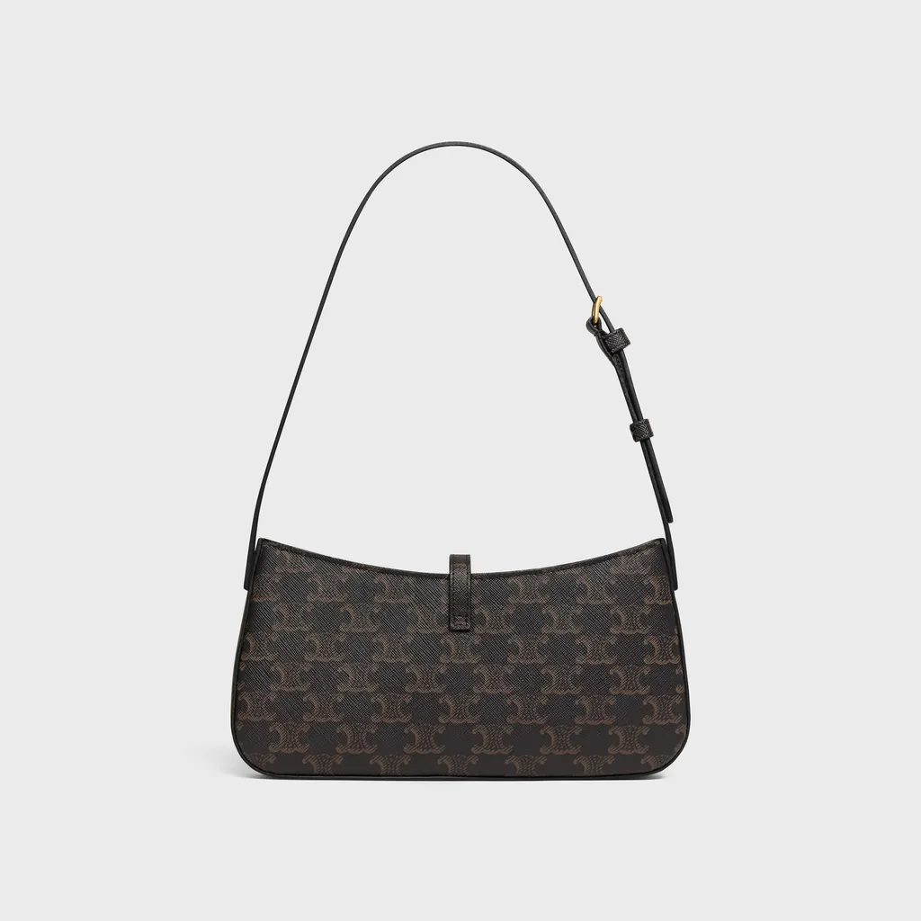 Tina Shoulder Bag In Triomphe Canvas
