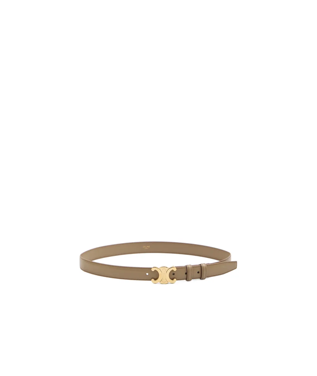 Medium Triomphe Belt In Taurillon Leather