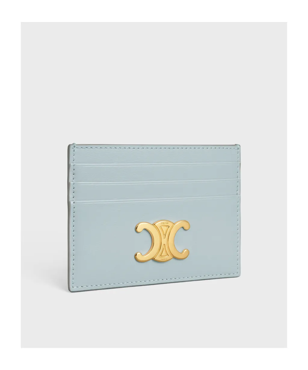 Card Holder Triomphe In Shiny Calfskin