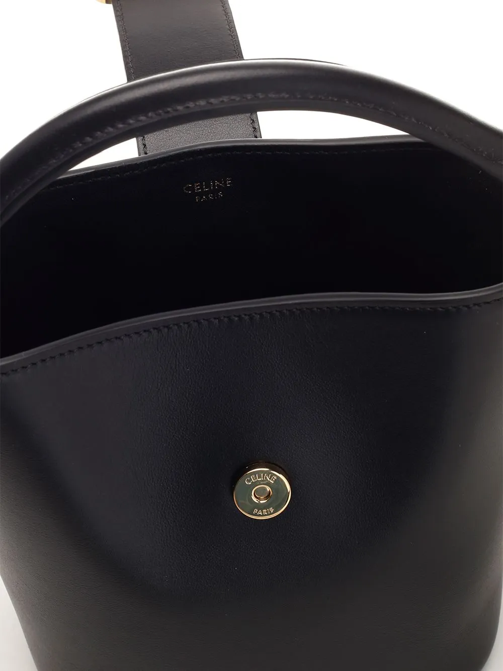 Mini Bucket Louise In Smooth Calfskin