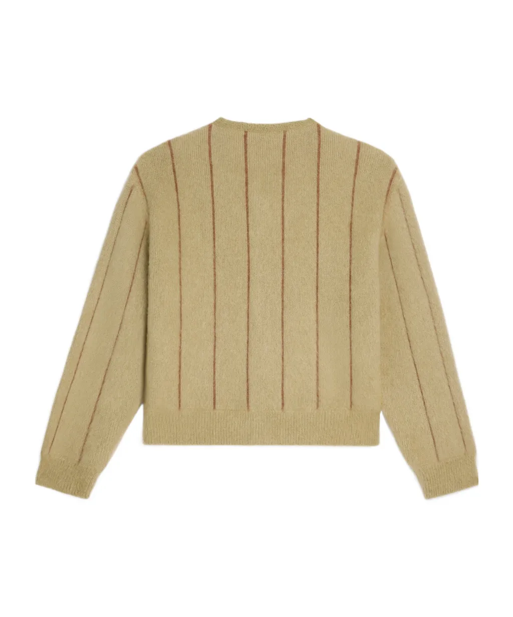 Cardigan Jacket In Brushed Mohair