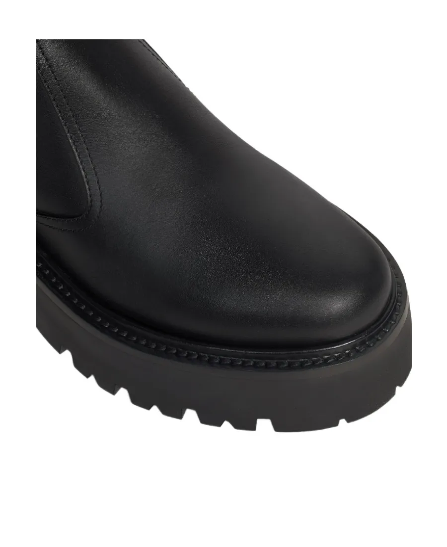 Bulky Chelsea Boot In Calfskin