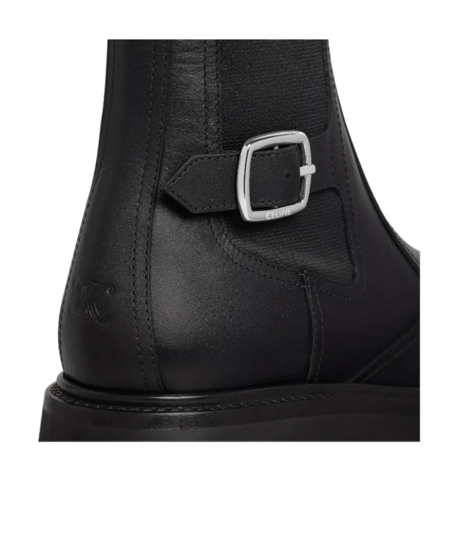 Bulky Chelsea Boot In Calfskin