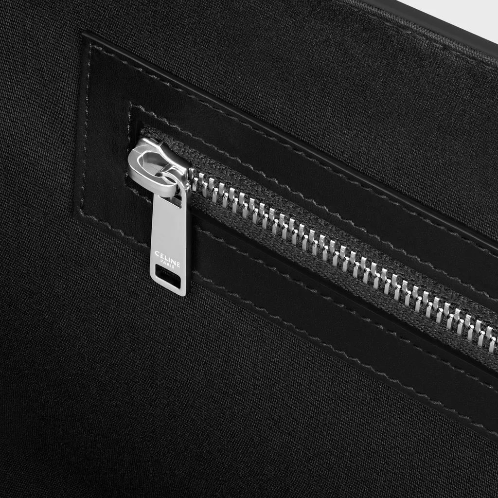 Large Cabas In Triomphe Canvas And Calfskin