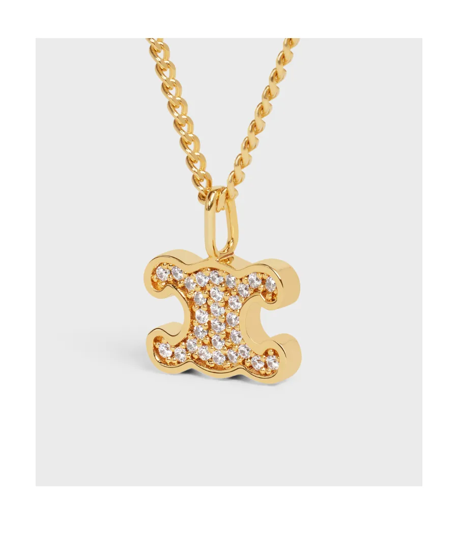 Triomphe Rhinestone Necklace