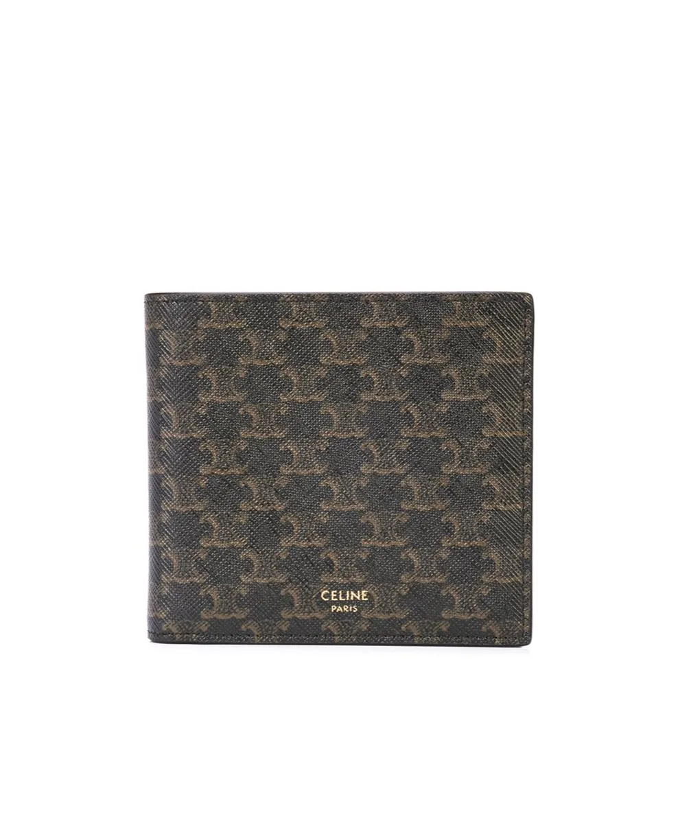 Bi-Fold Wallet In Triomphe Canvas