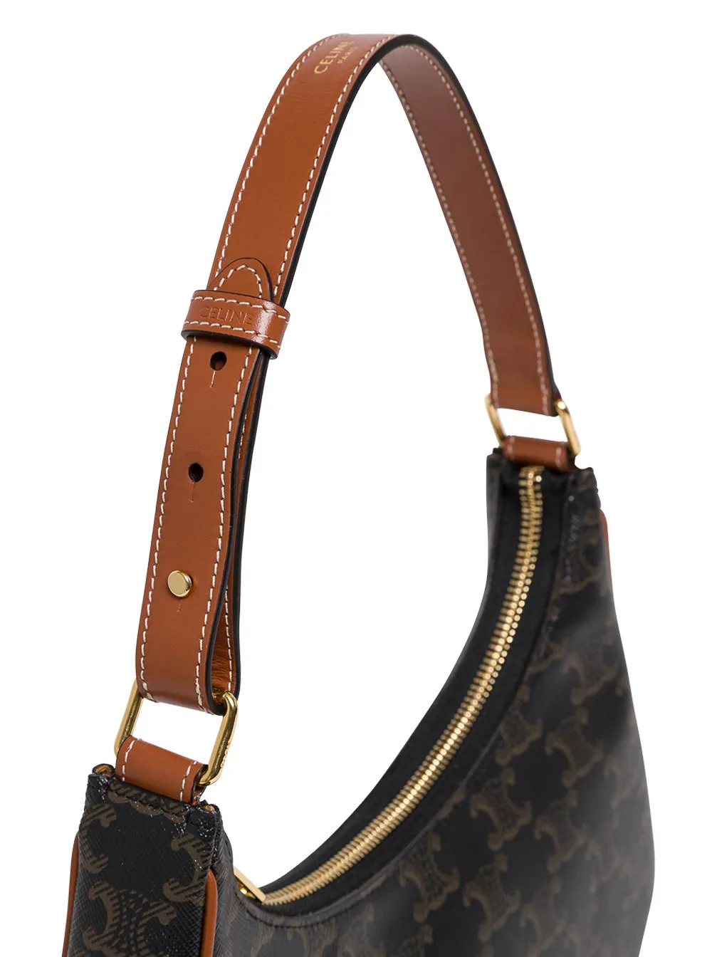 Ava Bag In Triomphe Canvas And Calfskin