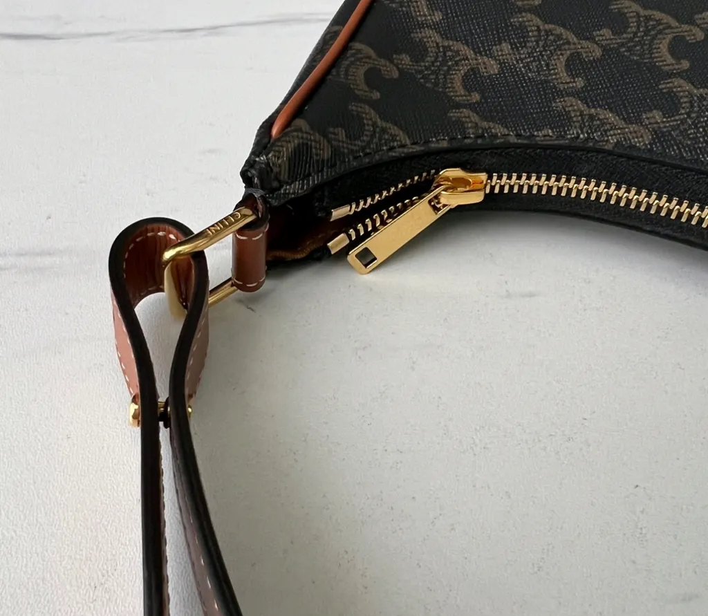 Ava Bag In Triomphe Canvas And Calfskin
