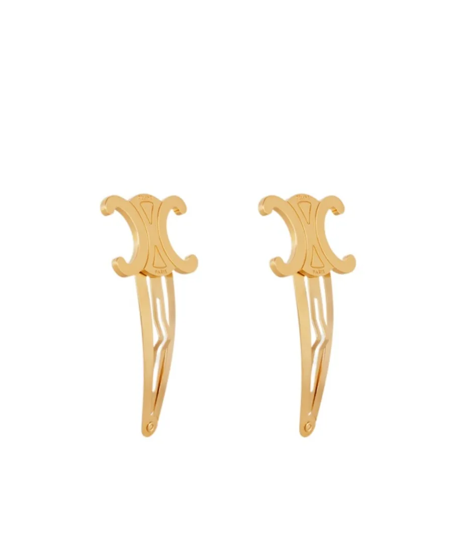Triomphe Snap Hair Clips Set Of 2