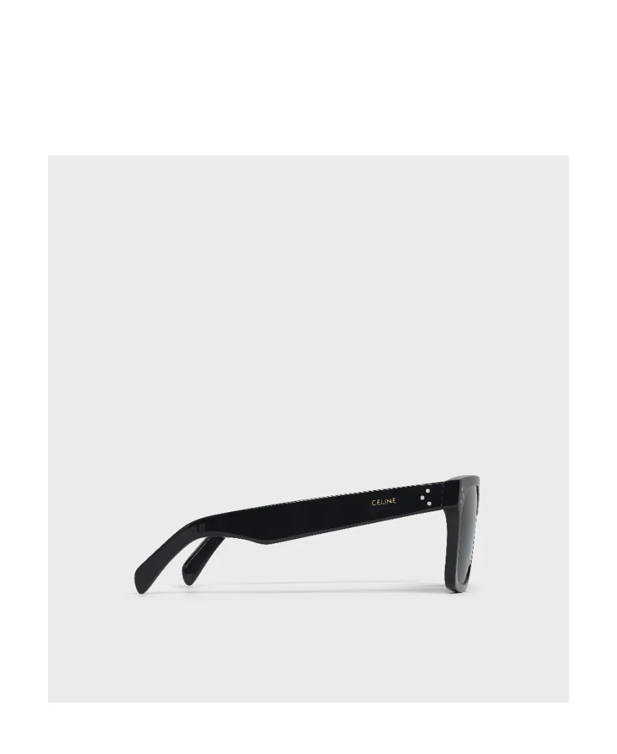 Black Frame 45 Sunglasses In Acetate