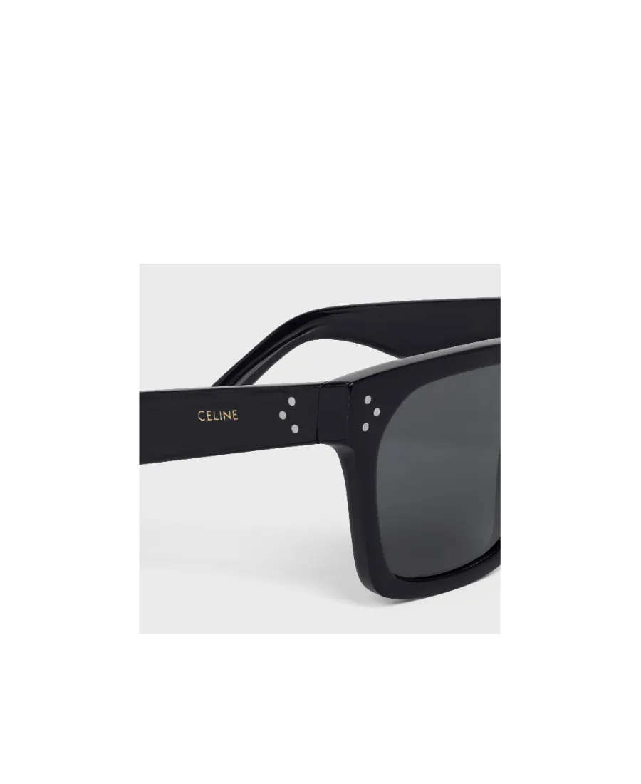 Black Frame 45 Sunglasses In Acetate