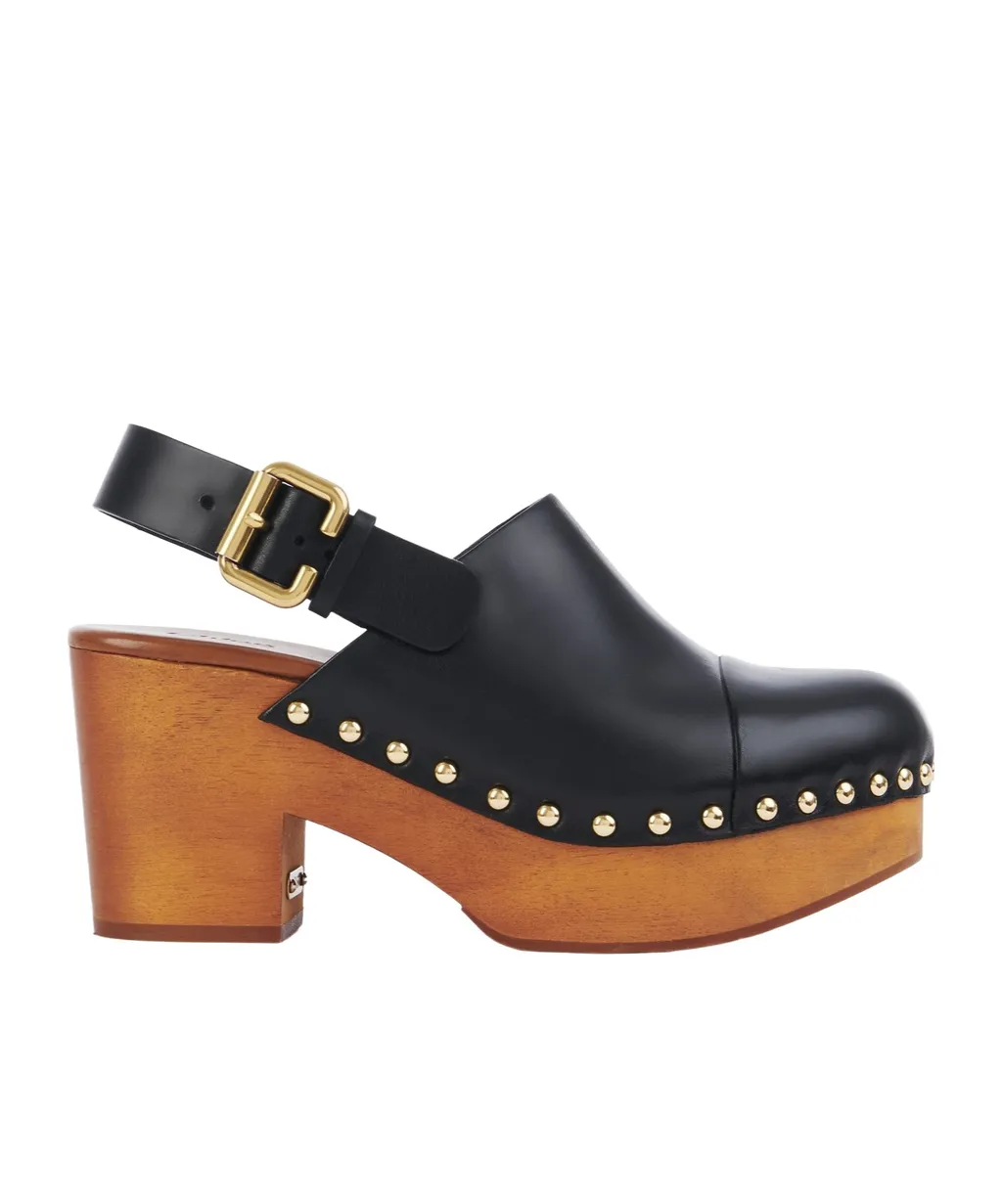 Jeannette Wedge Clogs