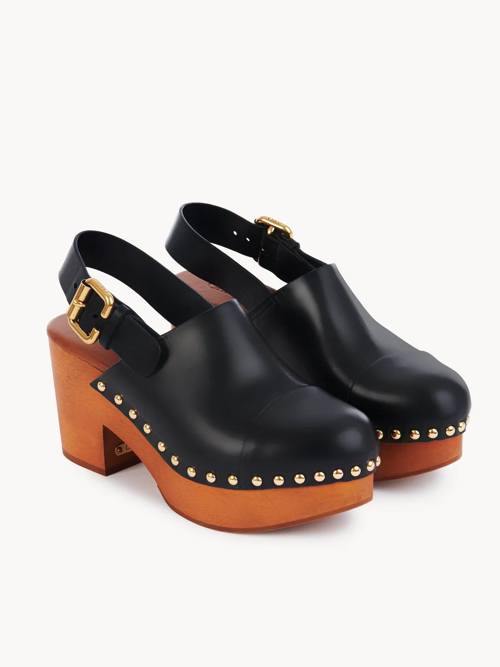 Jeannette Wedge Clogs
