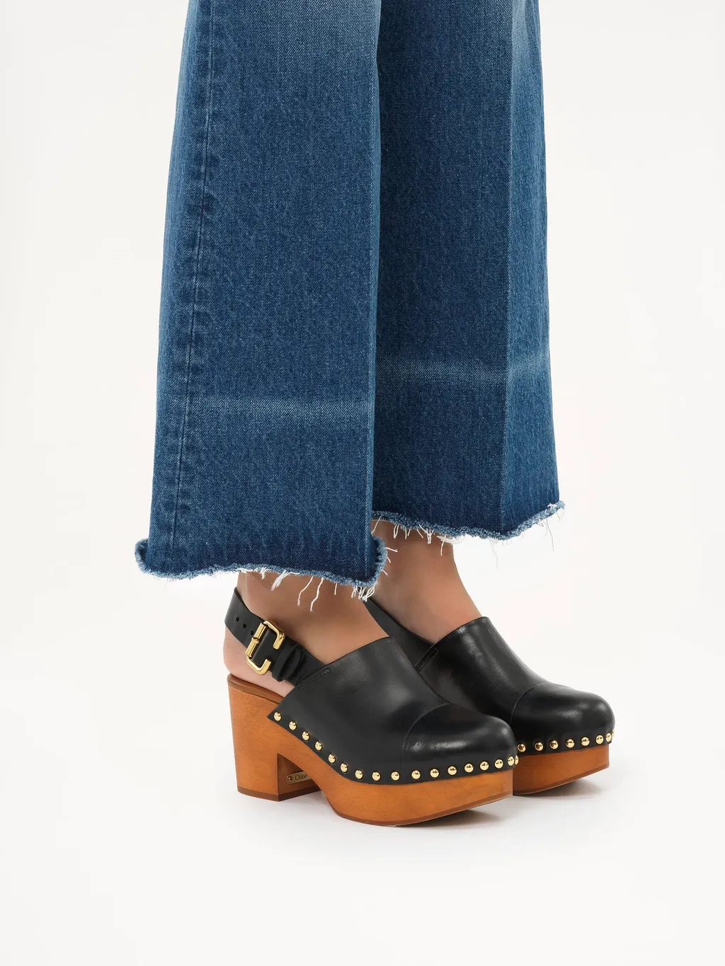 Jeannette Wedge Clogs