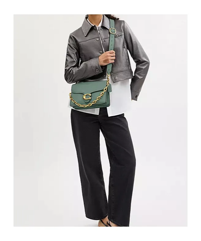 Tabby Fold-Top Shoulder Bag