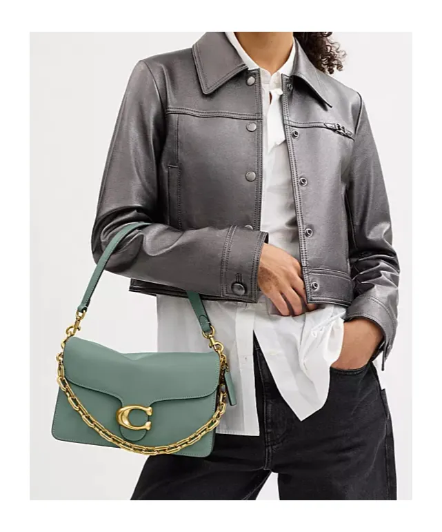 Tabby Fold-Top Shoulder Bag