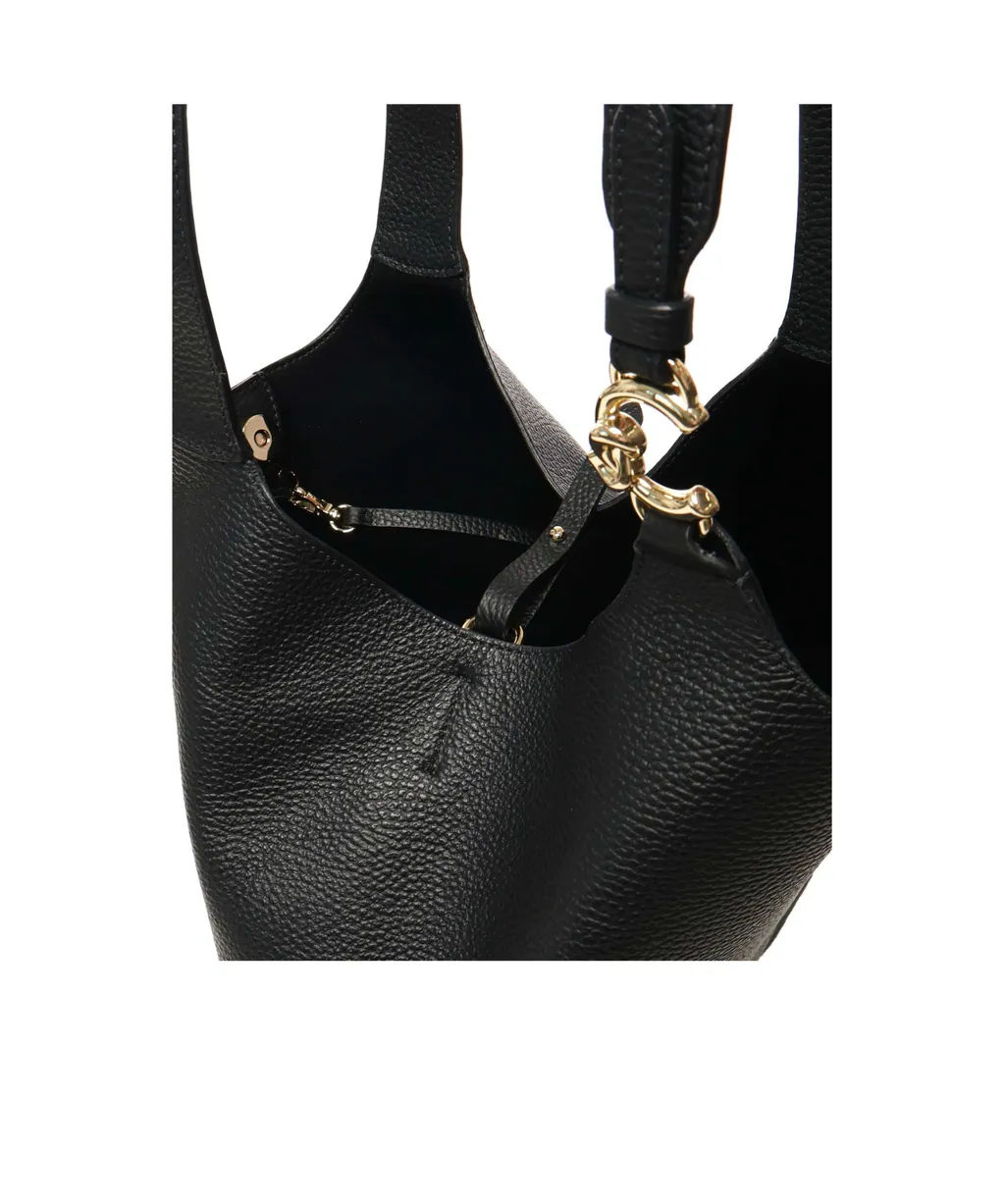 C-Easy Logo Plaque Shoulder Bag