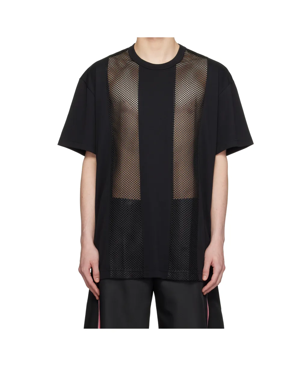 Polyester Piqué X Mesh T-Shirt