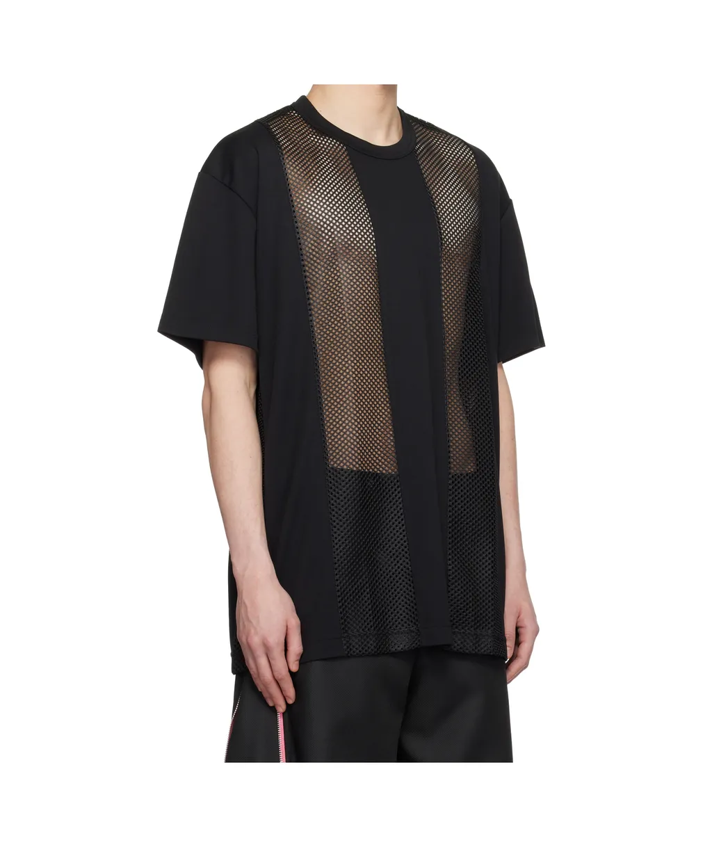Polyester Piqué X Mesh T-Shirt