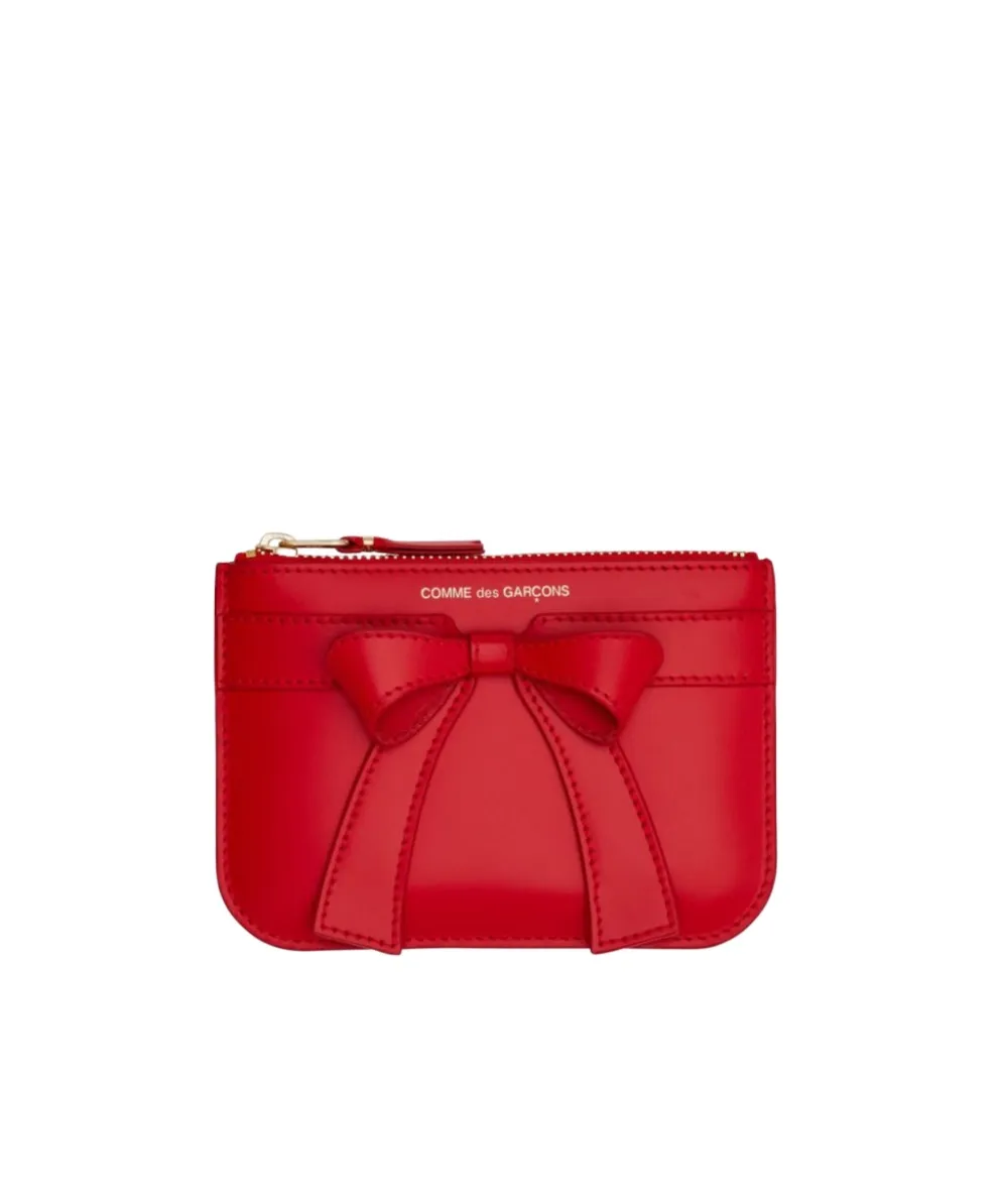 Wallet Big Bow Zipped Purse