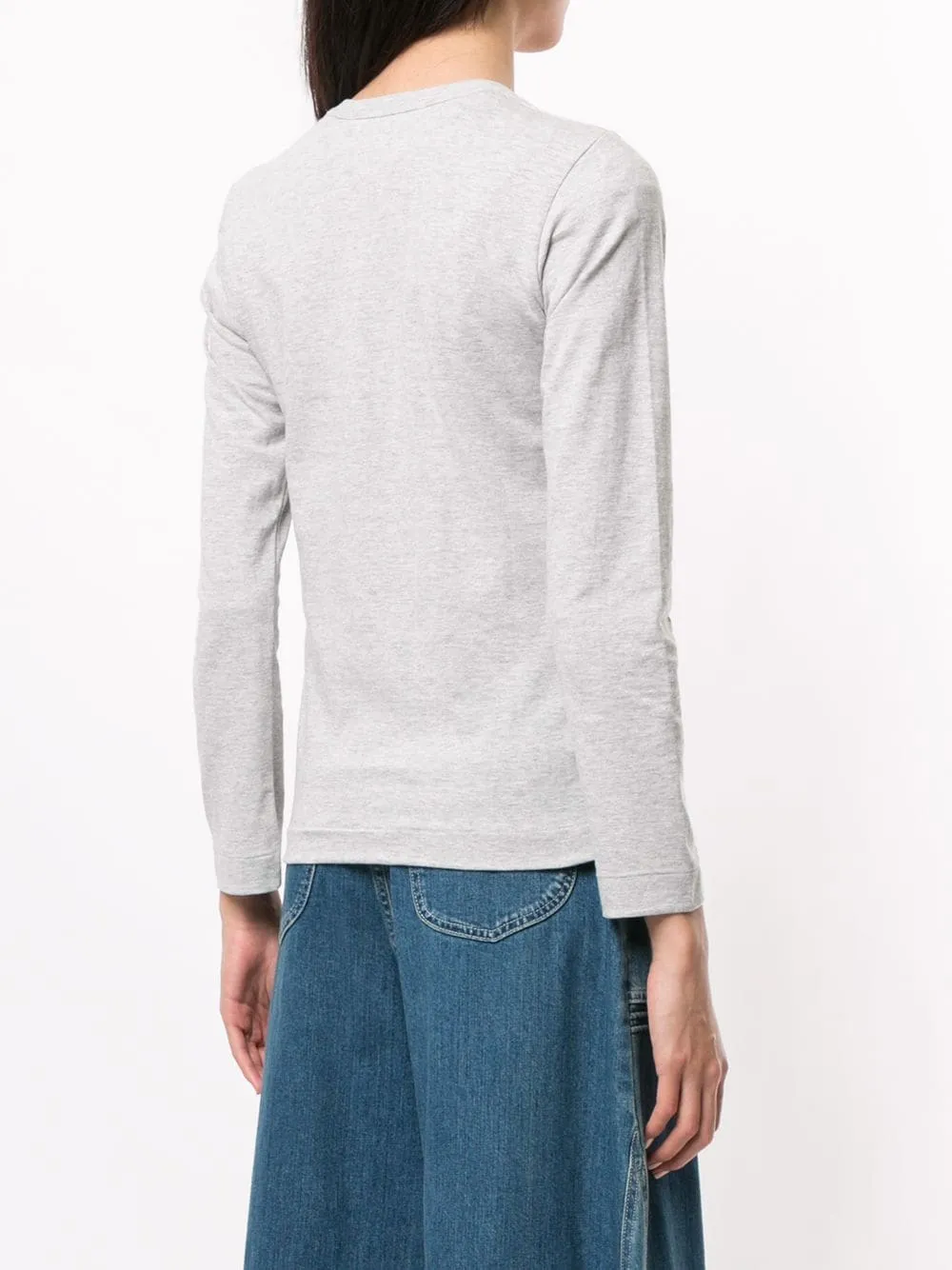 Logo-Print Crew Neck Top