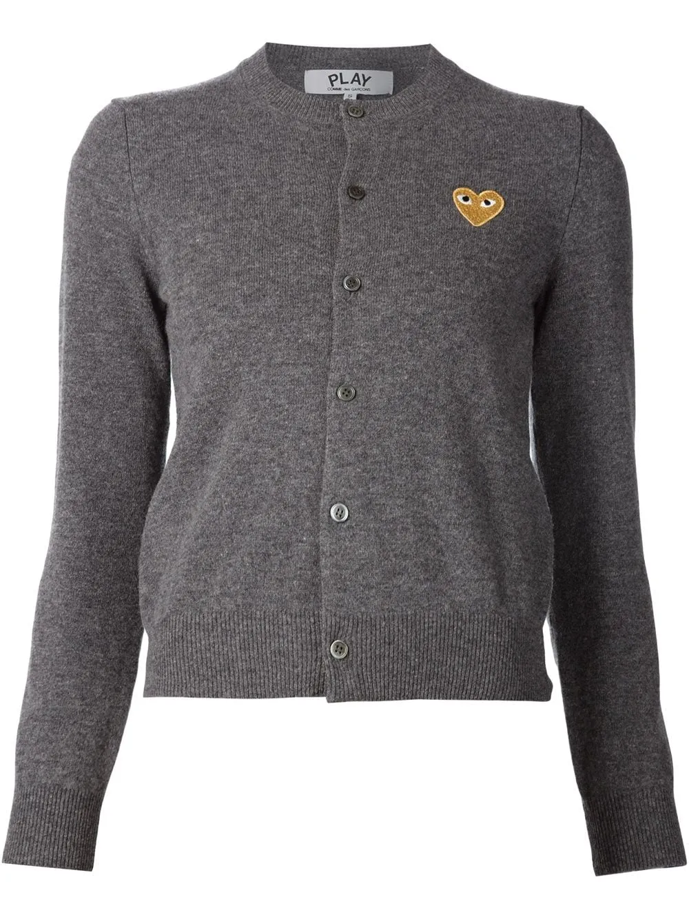 Embroidered Heart Cardigan